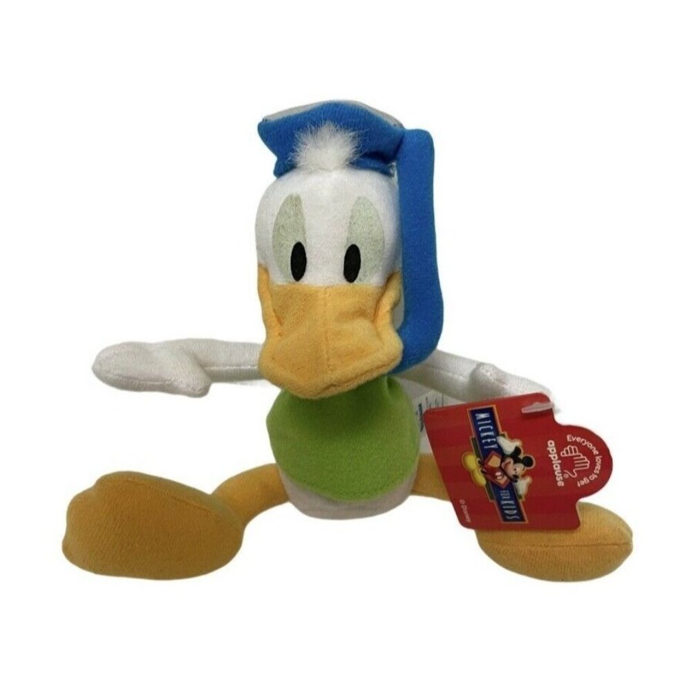 DISNEY Donald Duck Applause Claw Prize‎ Redemption 8” Doll Toy Baby Plush 7"